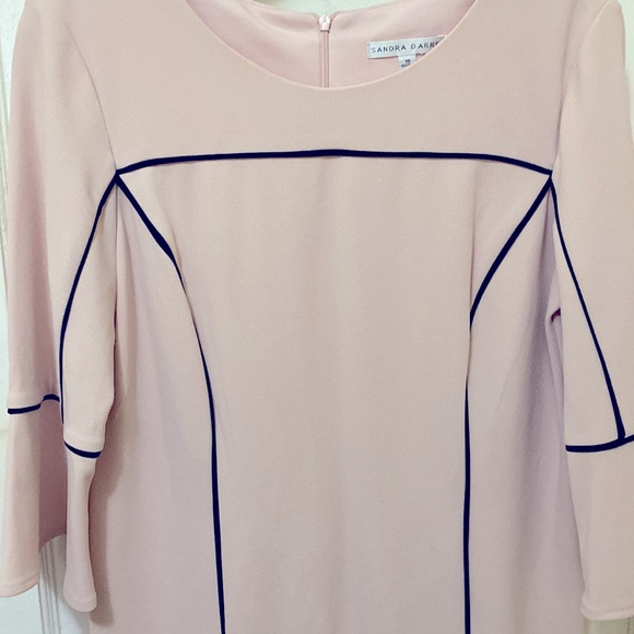 Sandra Darren NWT blush pink dress 10 - Picture 7 of 7